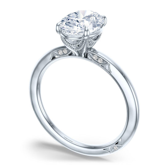 Simply TACORI | Oval Solitaire Engagement Ring 268215ov85x65