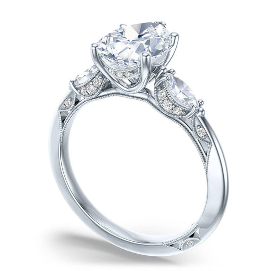 Simply TACORI | Pear 3-Stone Engagement Ring 2685ps10x7