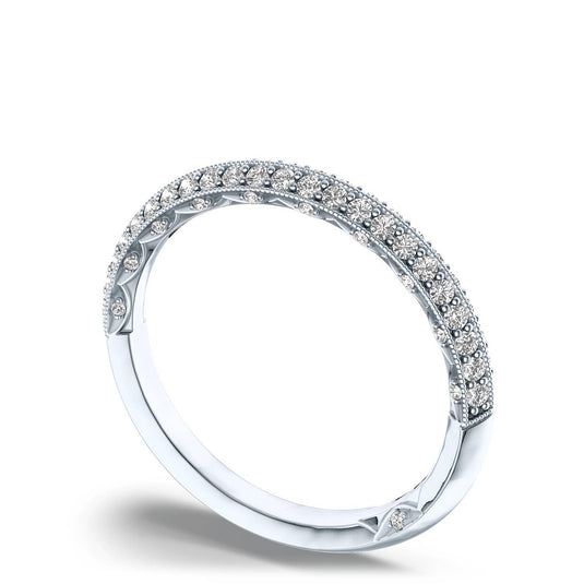 Sculpted Crescent | Knife Edge Wedding Band 2686b12
