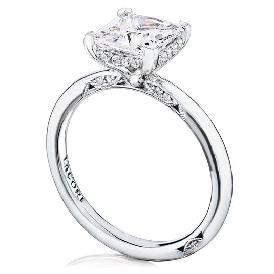 Simply TACORI | Princess Solitaire Engagement Ring 268815PR7
