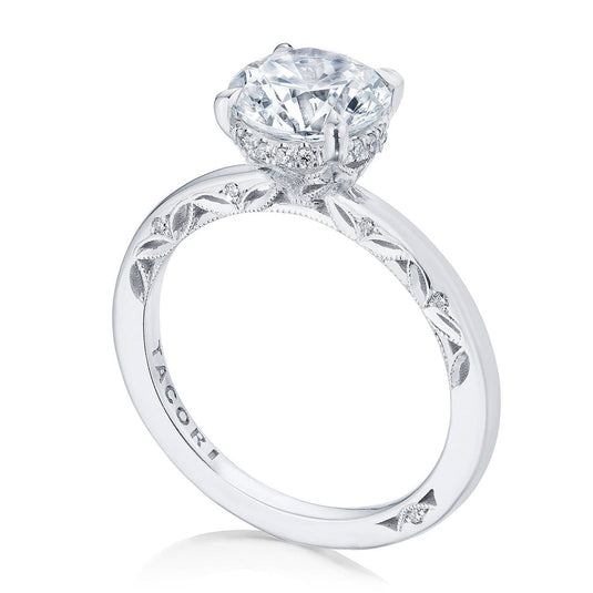 Dantela | Round Solitaire Engagement Ring 268917RD8