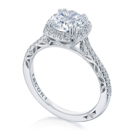 Dantela | Cushion Bloom Engagement Ring 269117CU75