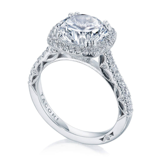 Dantela | Cushion Bloom Engagement Ring 269122CU95