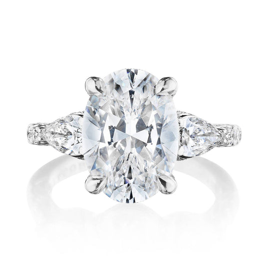 Dantela | Oval 3-Stone Engagement Ring 269522OV125X9
