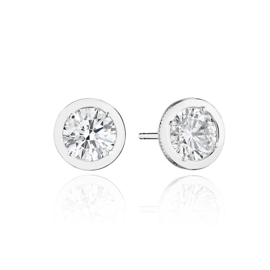 TACORI Allure | Round Diamond Stud Earring - 2.08ct FE823RD65LD