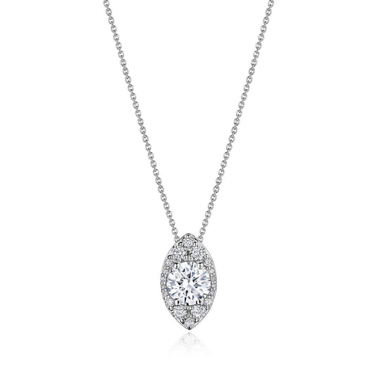TACORI Bloom | 17" Vertical Marquise Bloom Diamond Necklace FP811VRDMQ65