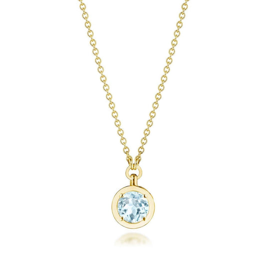 TACORI Allure | Sky Blue Topaz Necklace - 0.7ct FP812RD5BTY