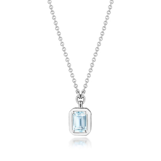 TACORI Allure | Sky Blue Topaz Necklace - 0.7ct FP812VEC55X4BT