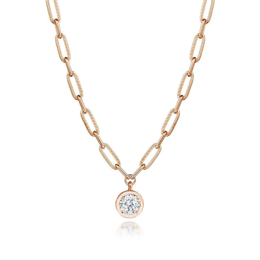 TACORI Allure | Petite Diamond Link Necklace - 1.54ct FP813RD75LDPK