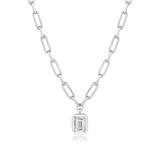 TACORI Allure | Petite Diamond Link Necklace - 1.54ct FP813VEC8X6LD