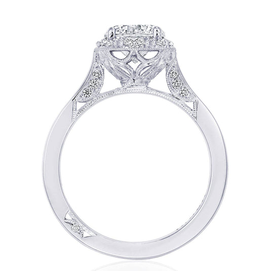 Simply TACORI | Round, Pear Bloom Engagement Ring HT2575RDPS7