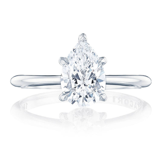 Founder's Collection | Pear Solitaire Engagement Ring HT2580PS9x6