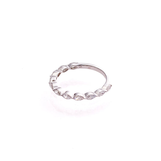 Marquise East-West 0.66ct Band